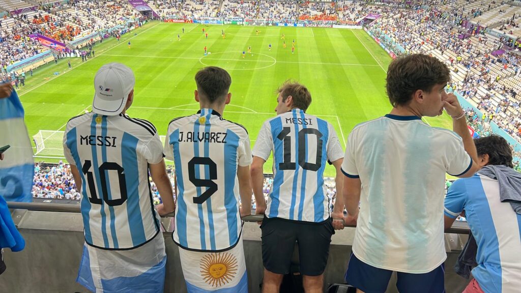 Hinchada Argentina Qatar