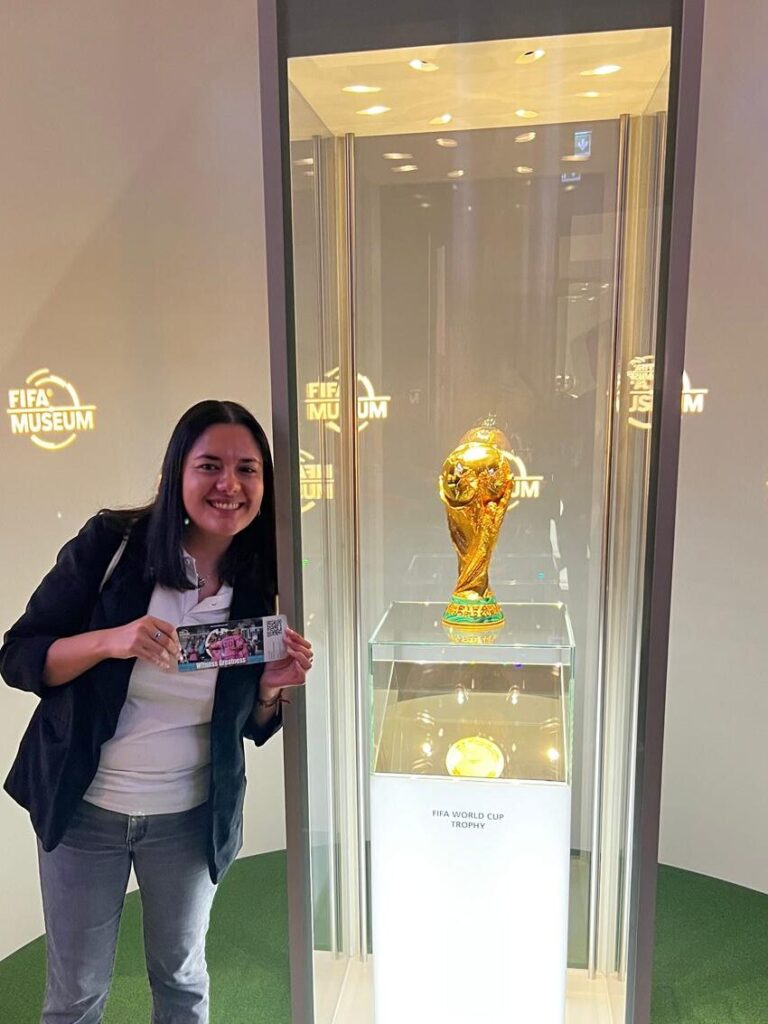 Soledad Salto Museo FIFA Mundial Campeones del Mundo