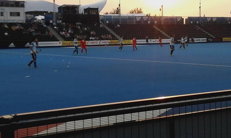 Partido Argentina Hockey Mundial Londres