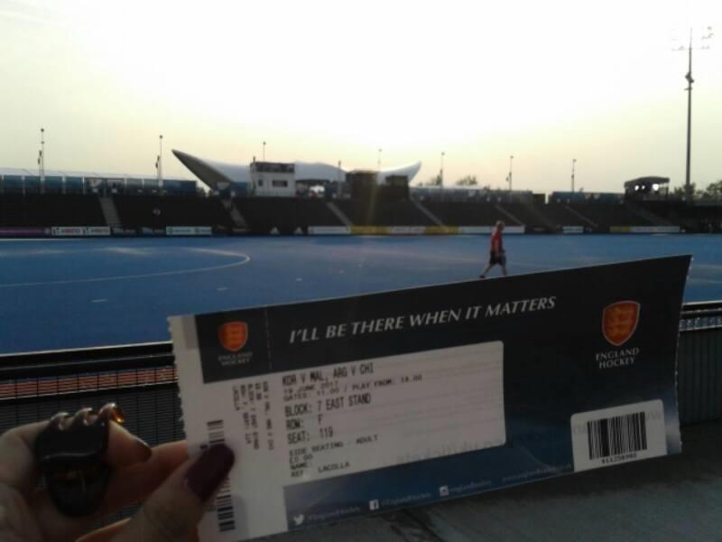 Ticket Hockey Mundial Londres England