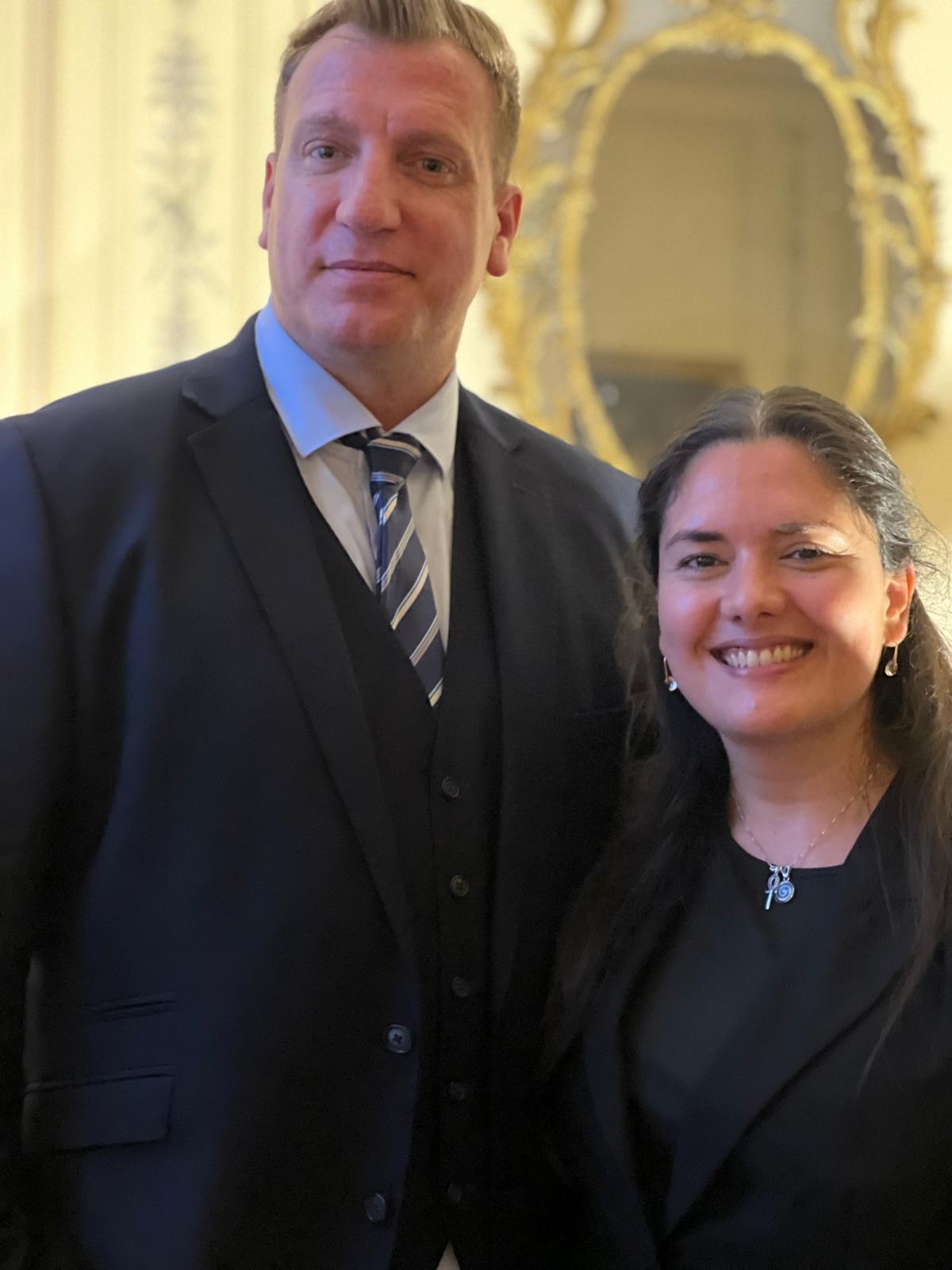 Maxi Lopez en evento Embajada Argentina en Londres